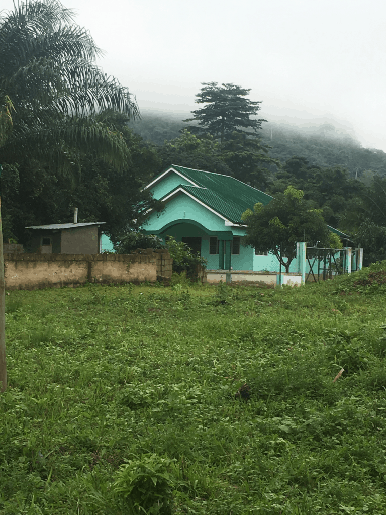 house near mount Afadjato; Photo by Josie D.