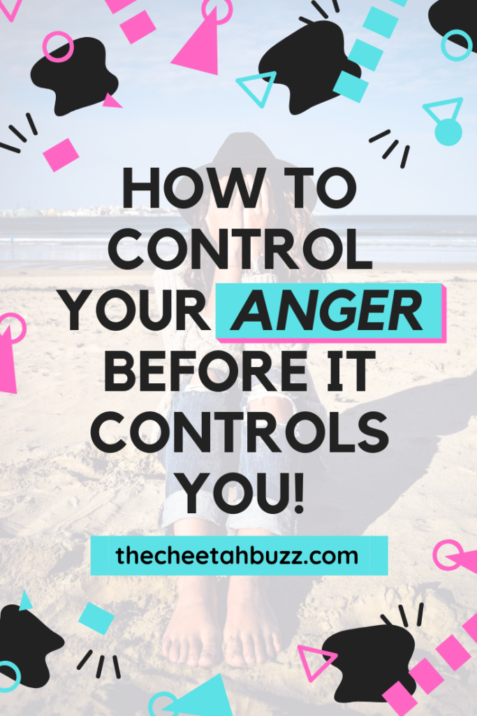how to control your anger pinterest pin